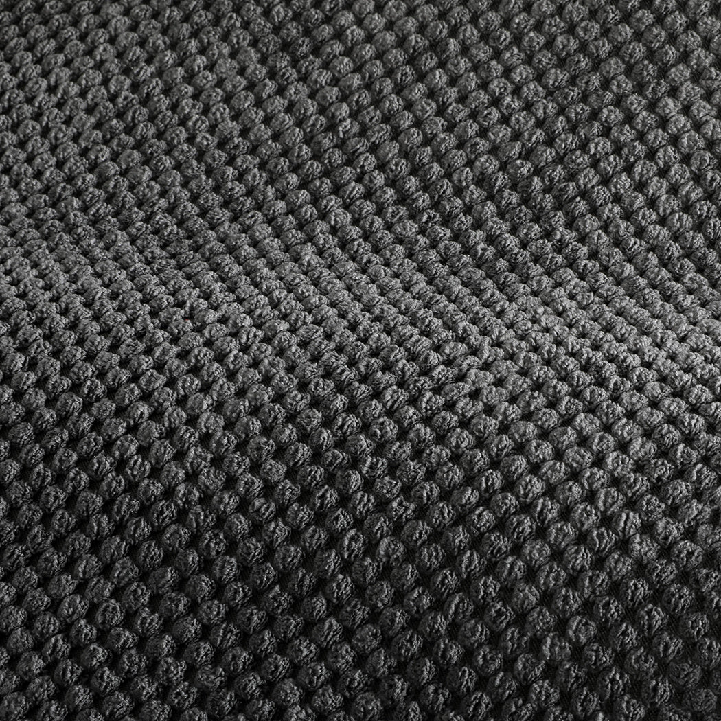 Pawz 5 Steps Pet Stairs Dog Ramp High Density Foam Grey-1973193539949039619