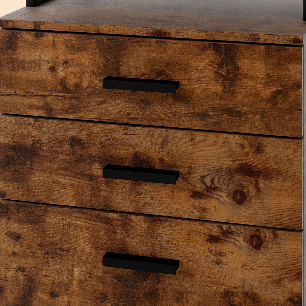 Levede Mobile File Cabinet 3 Drawers Home Office Desk-1973193600179245059