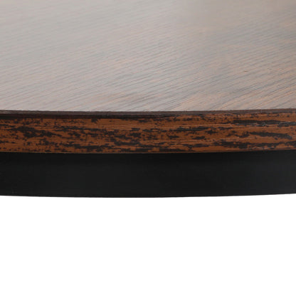 Levede Round Nesting Table Coffee Table Wood Side Table-1984023719873482755