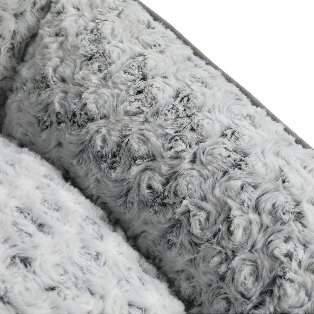 Pawz Pet Dog Calming Bed Fluffy Washable Cushion M-1973194193518071811
