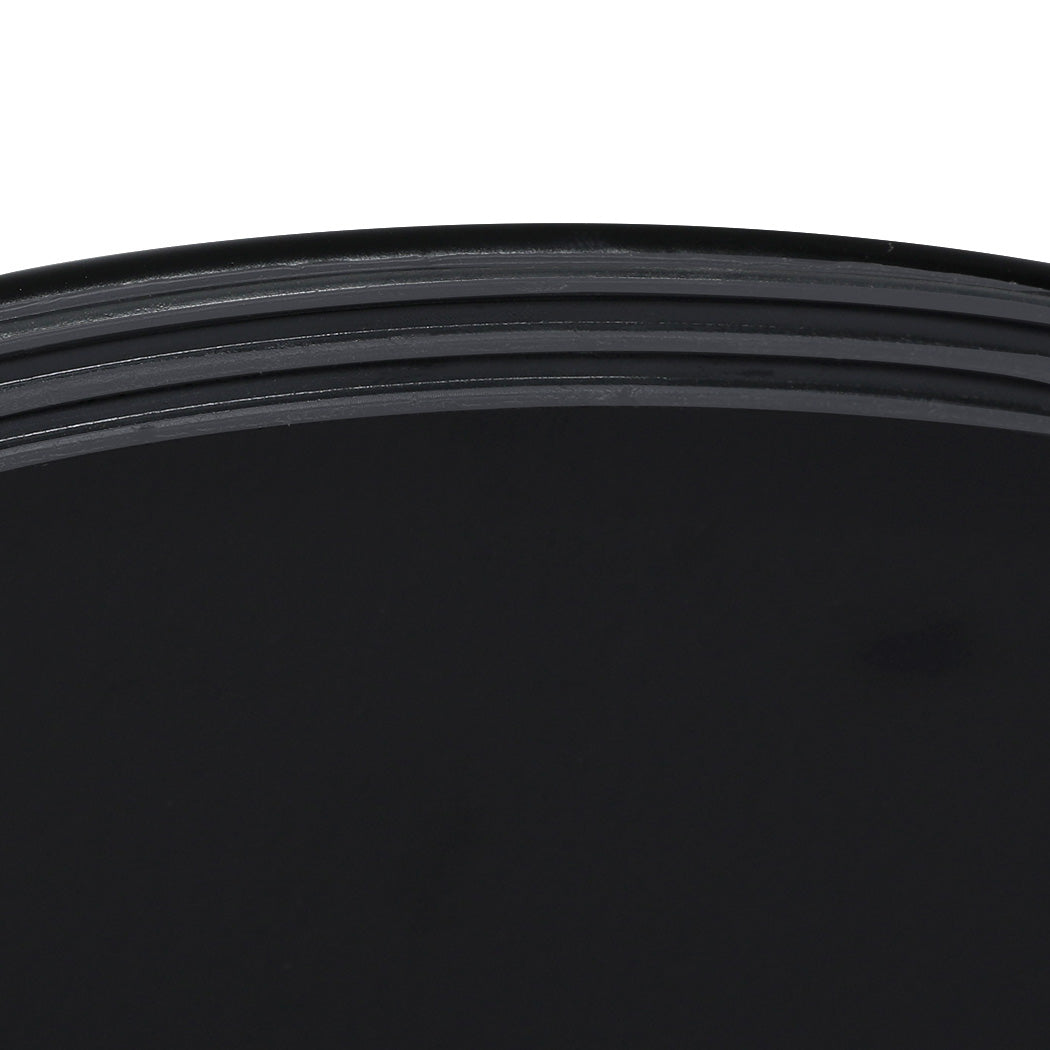 Levede 4x Bar Stool Swivel Gas Lift PU Leather Brown-1975420349789114371