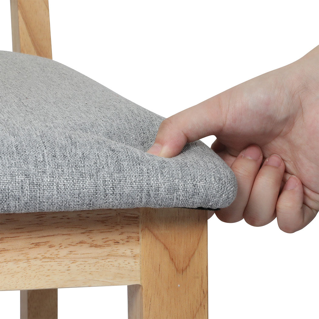 Levede 4X Cane Dining Chair Rattan Armless Seat - Bens Market Place