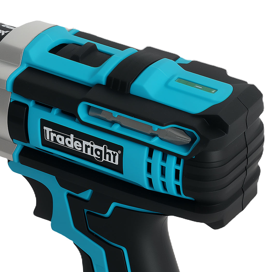 Traderight 21V Cordless Drill Driver Set 2×2.0Ah Battery-1973194184806502404