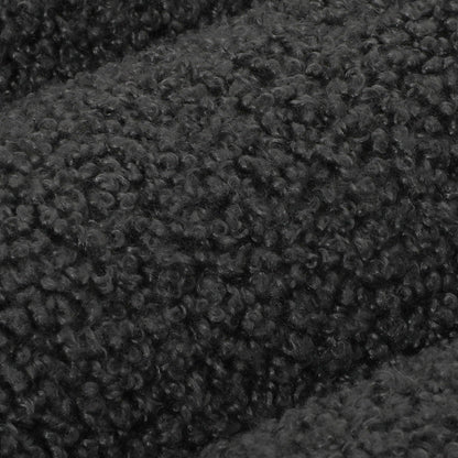 Pawz S Size Orthopedic Dog Bed with Sherpa Plush Removable Cover in Grey-1975420345443815428