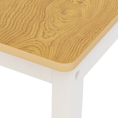 Bopeep Kids Table and Chairs Set Wooden Study Play 4PCS-1973193534009905156