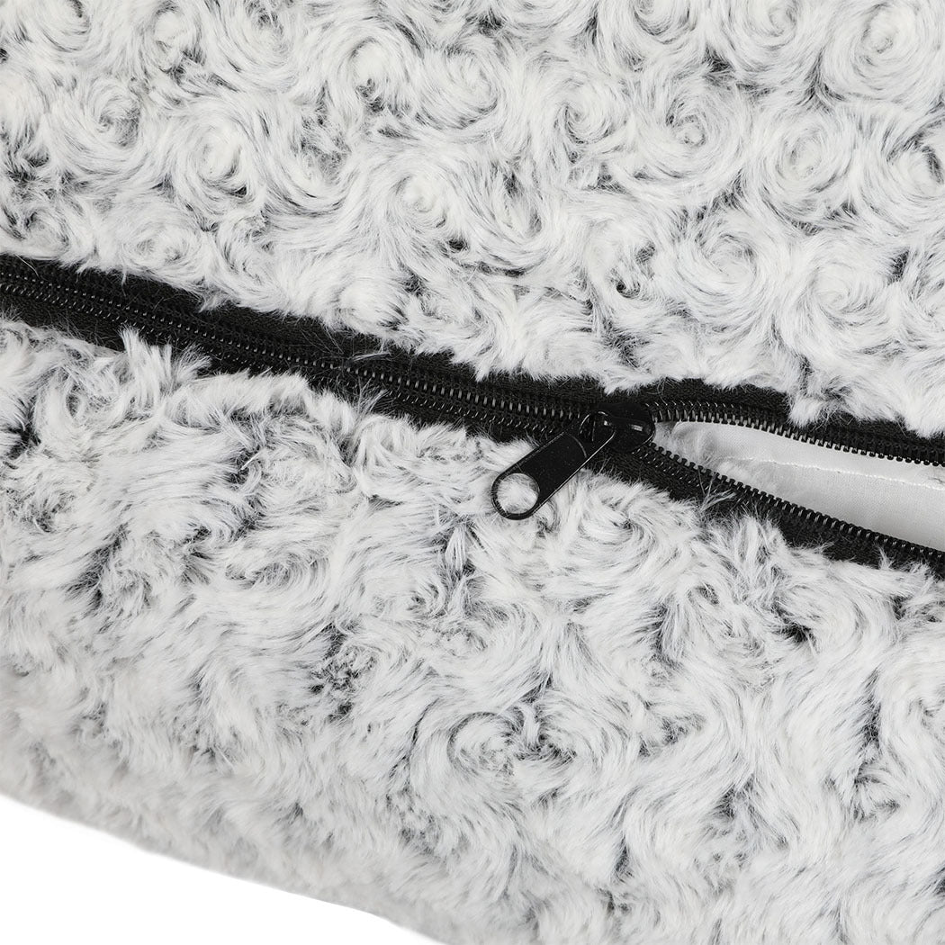 Pawz Pet Dog Calming Bed Fluffy Washable Cushion L-1973194193291579396