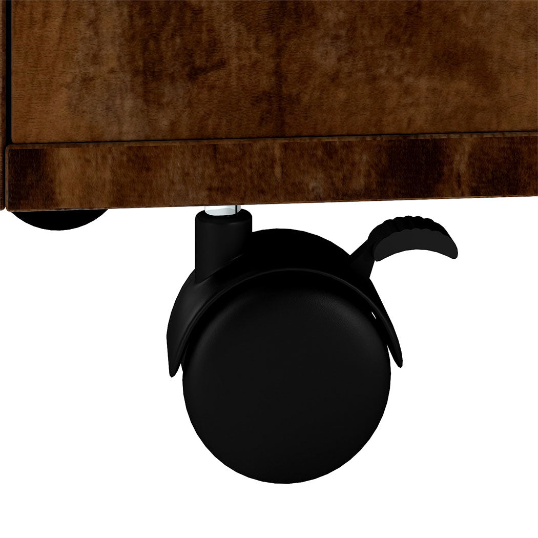 Levede Mobile File Cabinet 3 Drawers Home Office Desk-1973193600179245060