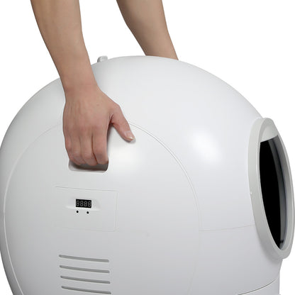 Pawz Self Cleaning Cat Litter Box Large Enclosed Toilet-1973193538569113604