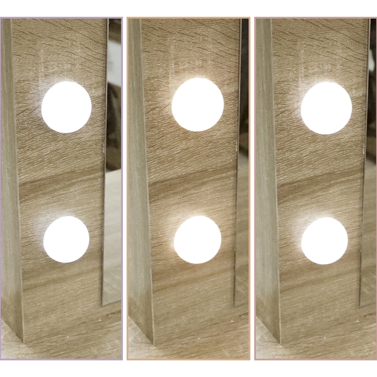 Levede Dressing Table Stool Set Makeup Mirror Led-1975420368009170949