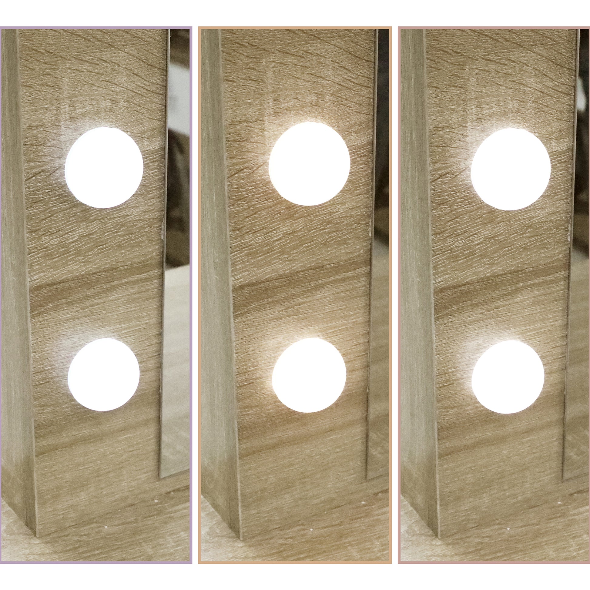 Levede Dressing Table Stool Set Makeup Mirror Led-1975420368009170949