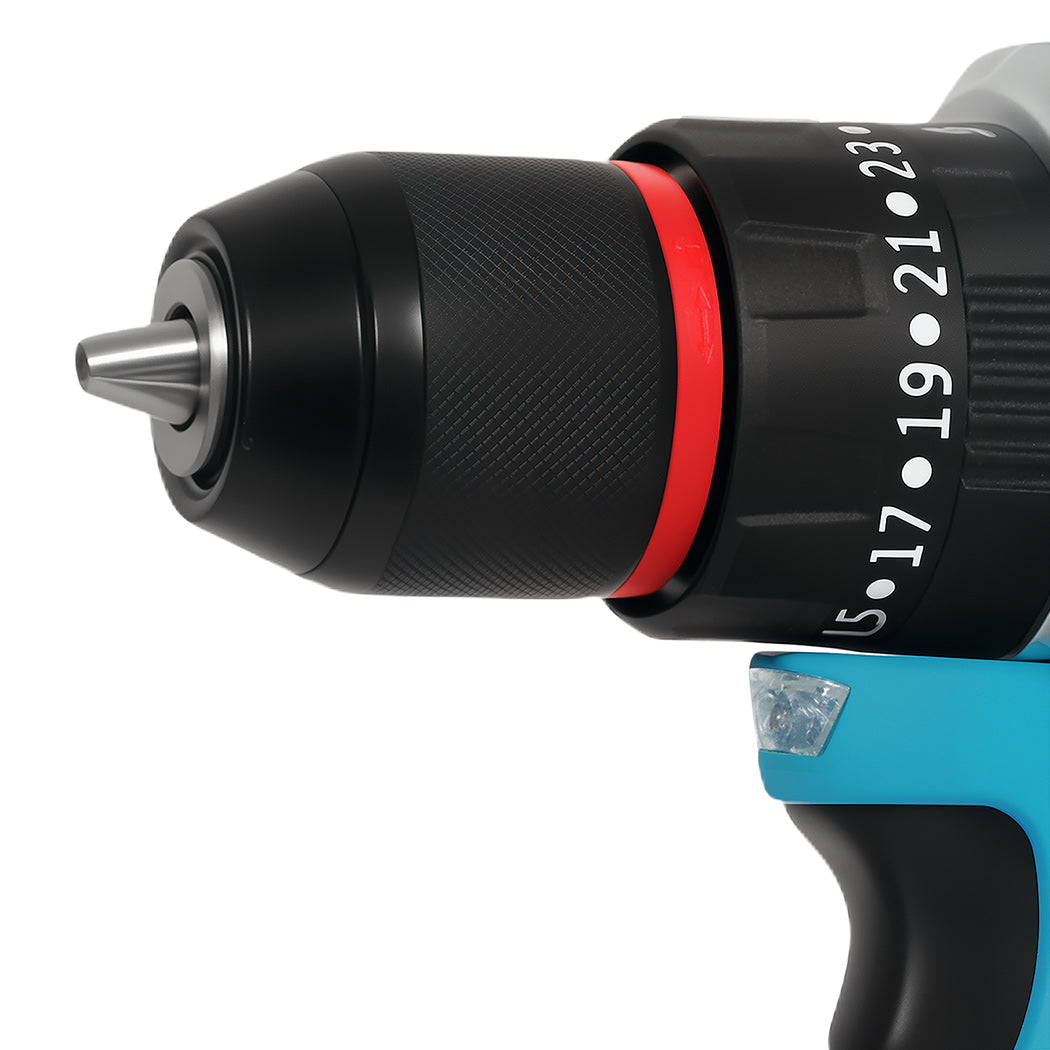 Traderight 21V Cordless Impact Drill with LED Light-1973194184991051781