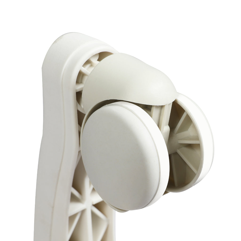 Levede 4x Rolling Bar Stool Swivel Salon SPA Chair Black - Bens Market Place