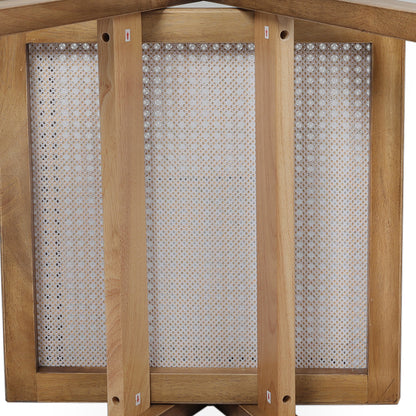 Levede 6x Dining Chair Solid Wood Rattan-1975420360006438917