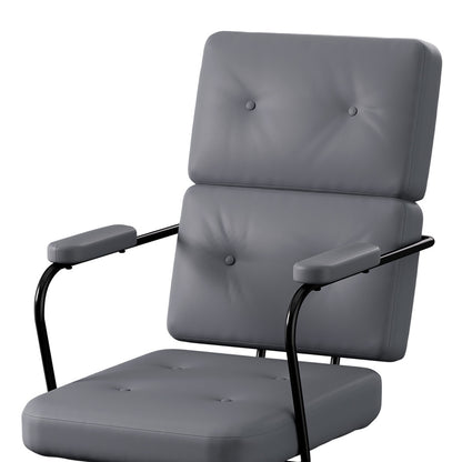 LEVEDE Ergonomic Office Chair Computer PU Grey-1975420344000974853