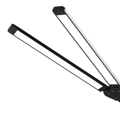 Emitto Double Head LED Desk Lamp Dimmable With Clamp-1973193534492250117