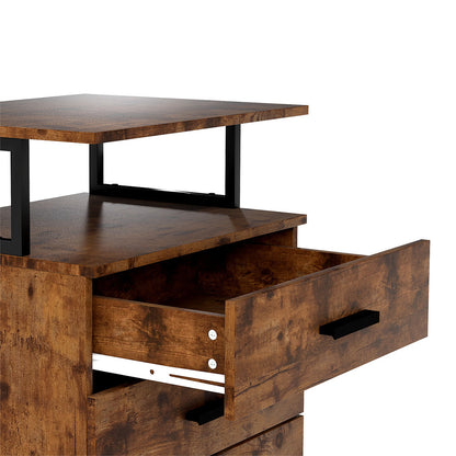 Levede Mobile File Cabinet 3 Drawers Home Office Desk-1973193600179245061