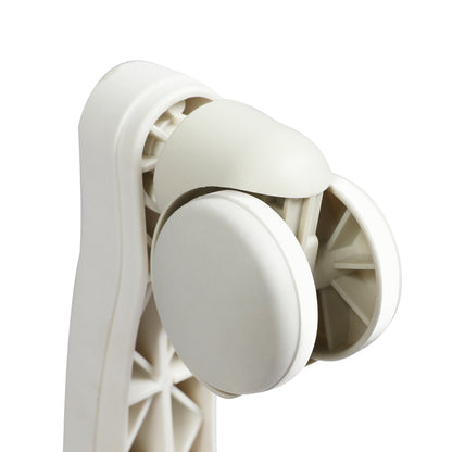 Levede 4x Rolling Bar Stool Swivel Salon SPA Chair Beige-1973194181862100997