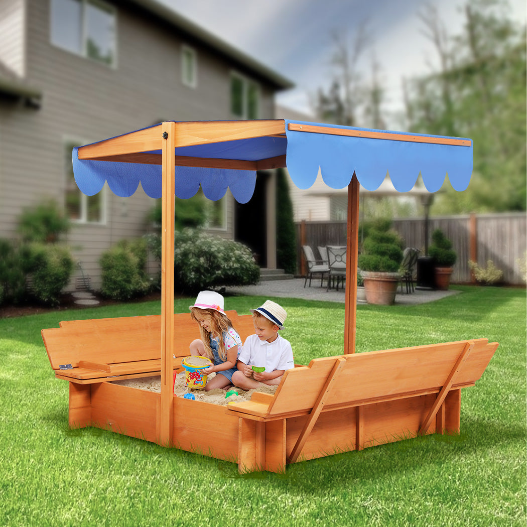 Bopeep Kids Wooden Sandbox-1973193574354915335